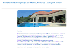 Tablet Screenshot of pattayaproperty.com